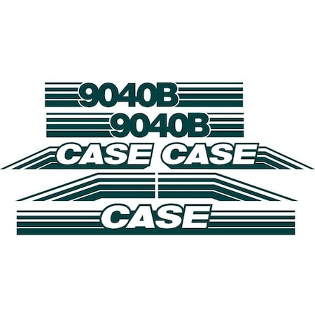 Aftermarket New Whole Machine Decal Set Fits Case Excavator 9040B CASE9040BDECALSET